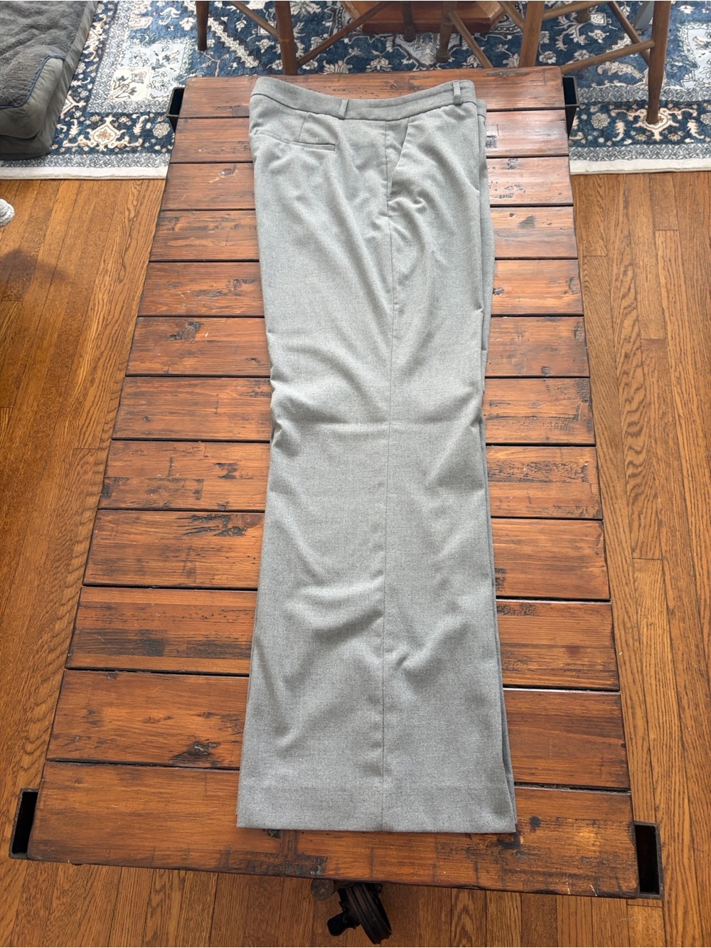 Banana Republic Light Gray Wool Blake Women's Trousers